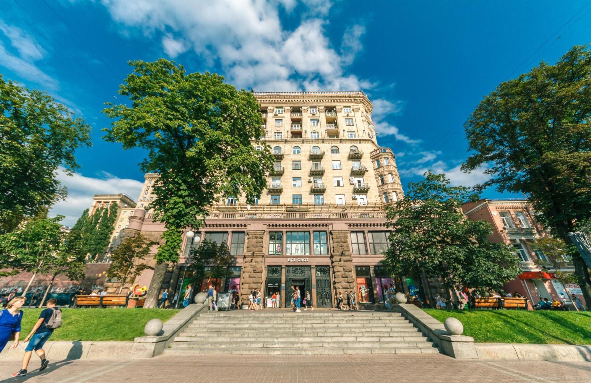 Apartments Rentals Ukraine On Kreshchatik Kiev Esterno foto