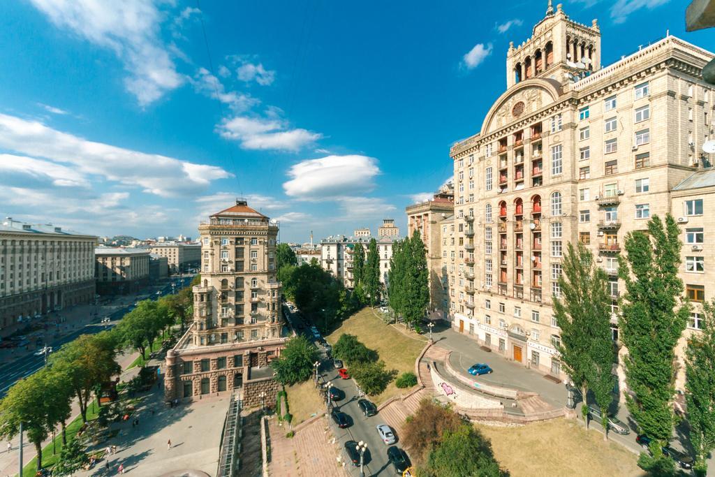 Apartments Rentals Ukraine On Kreshchatik Kiev Esterno foto